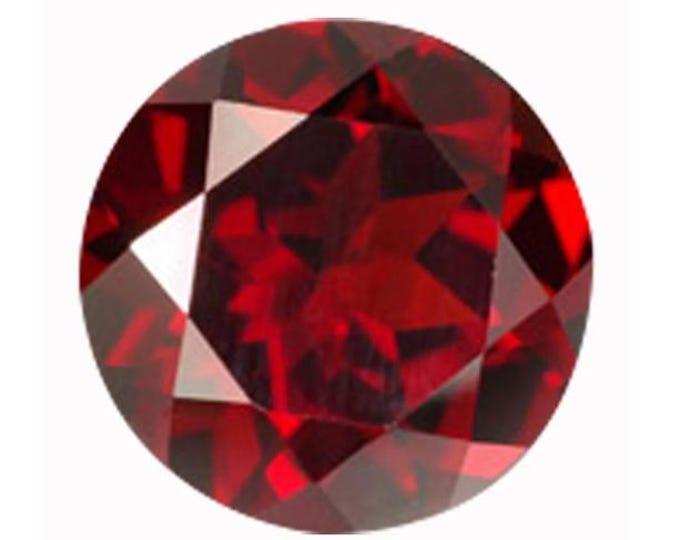 Natural Loose Garnet Round Shape Natural Loose Gemstones variation