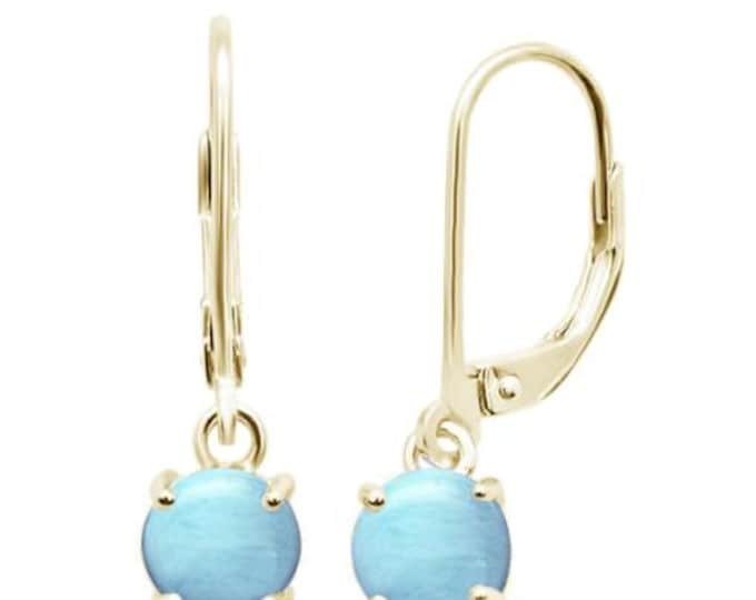 Lever Back .925 Sterling Silver Earrings Dangle Variant of Opal  Gift, Birthday, Anniversary.