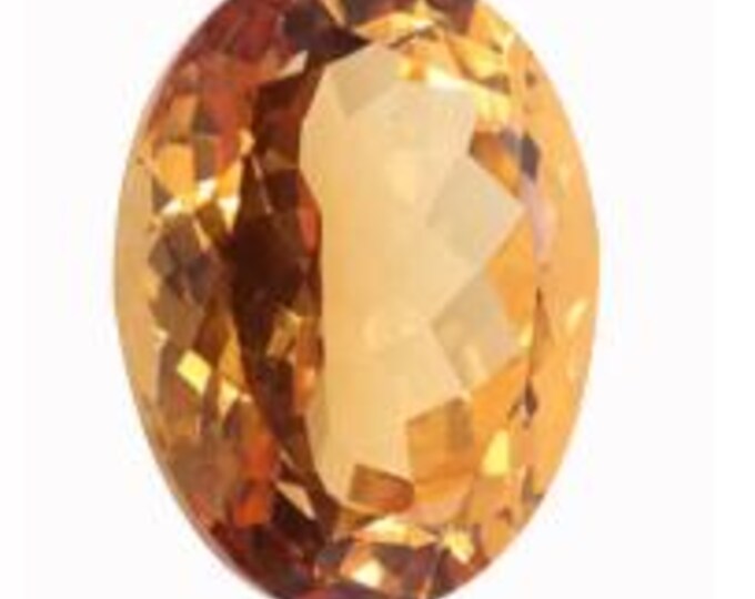 Natural Loose Citrine Oval Shape Natural Loose Gemstones variation