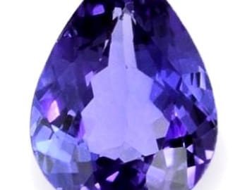 Natural Loose Tanzanite Pear Cut Shape Natural Loose Gemstones variation