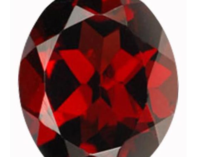 Natural Loose Garnet Oval Shape Natural Loose Gemstones variation