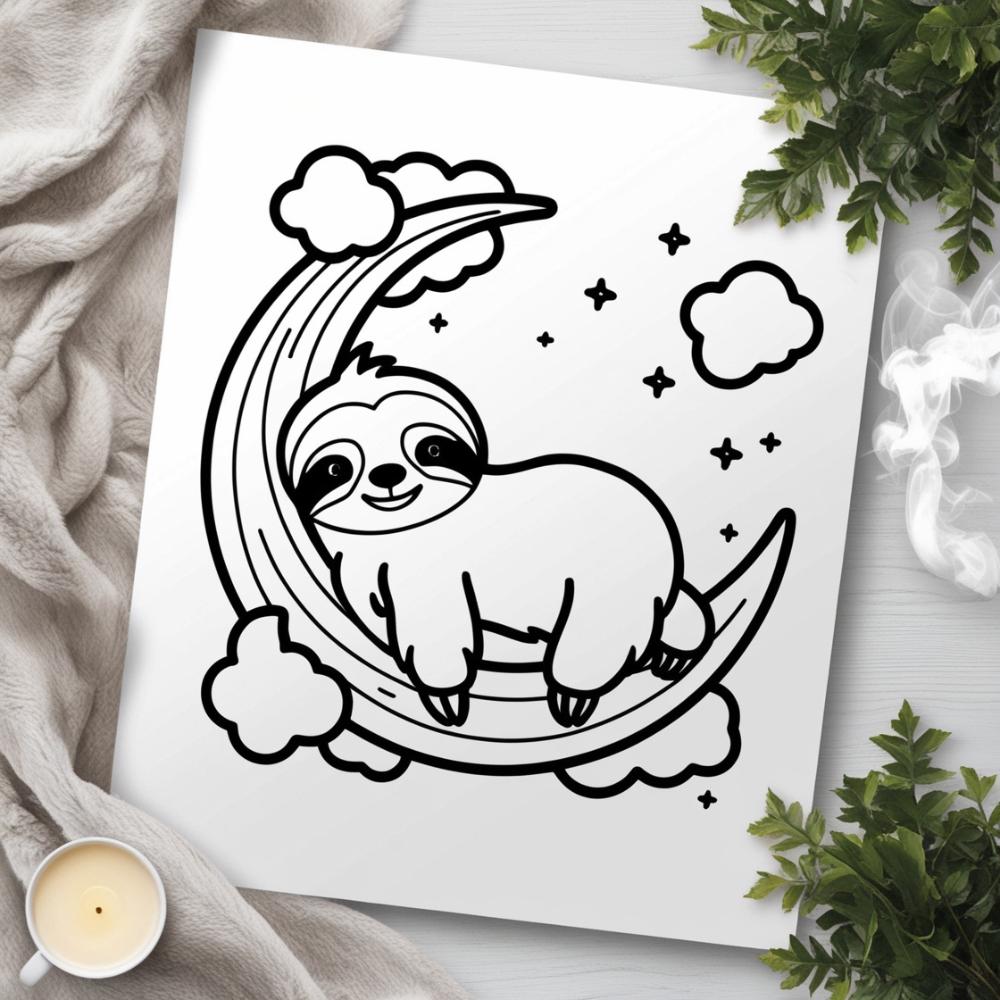 Mindful Cozy Coloring Pages – Stress Relief Art Therapy for Adults and ...