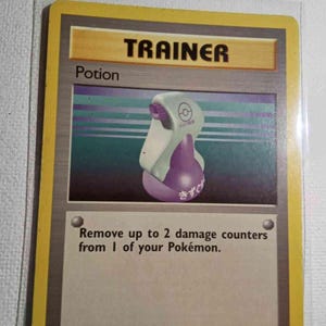 Carta Pokémon Allenatore di Pozioni / Set Base 94/102 / WOTC 1999 / Vintage TCG EXC