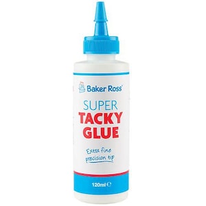 Super tacky hobbylijm - 120 ml precisielijm - droogt transparant op - knutsel- en reparatielijm voor meerdere oppervlakken