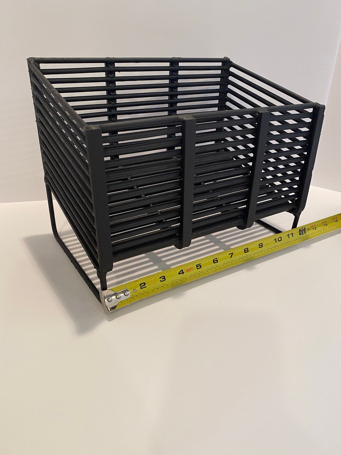 Medium Pellet Basket Burn Wood Pellets in Your Wood Stove Free Shipping