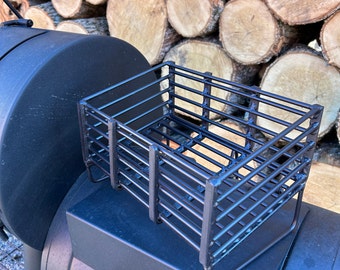 Charcoal Firebox Basket for Smoker Grill fits most Char Griller Oklahoma Joe Smoker basket only