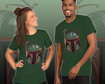 Boba Fett Sugar Skull Shirt