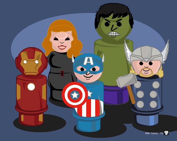 Little 2025 people avengers