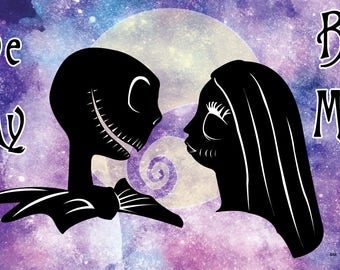 Be My Jack, Be My Sally 11x17 print