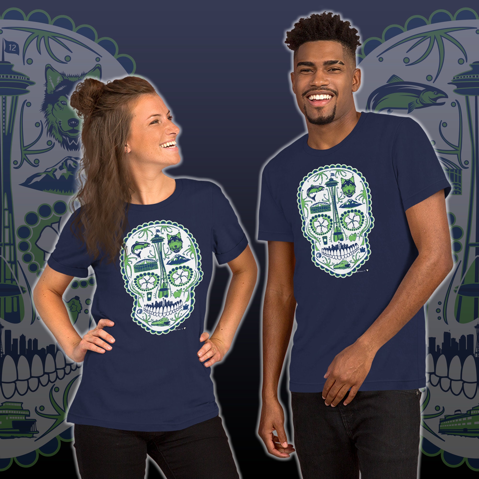 Mariners October Rise T-Shirt Limited, Custom prints store