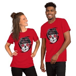Cincinnati Cyclones Hockey Sugar Skull Shirt