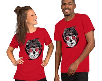 Cincinnati Cyclones Hockey Sugar Skull Shirt