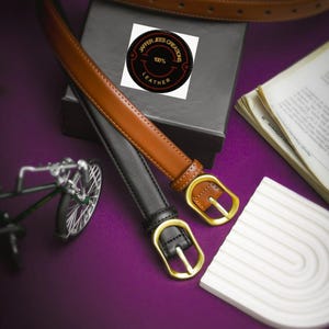 Women Stylish Leather Belt