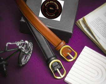 Cintura in pelle elegante da donna