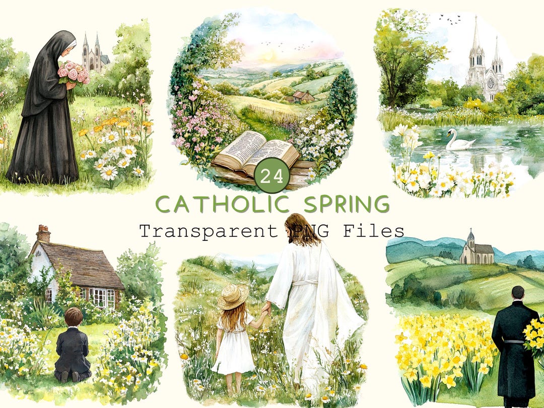 Spring Religous Picture Spring Catholic Clipart Collection, Beautiful Transparent Religious ...