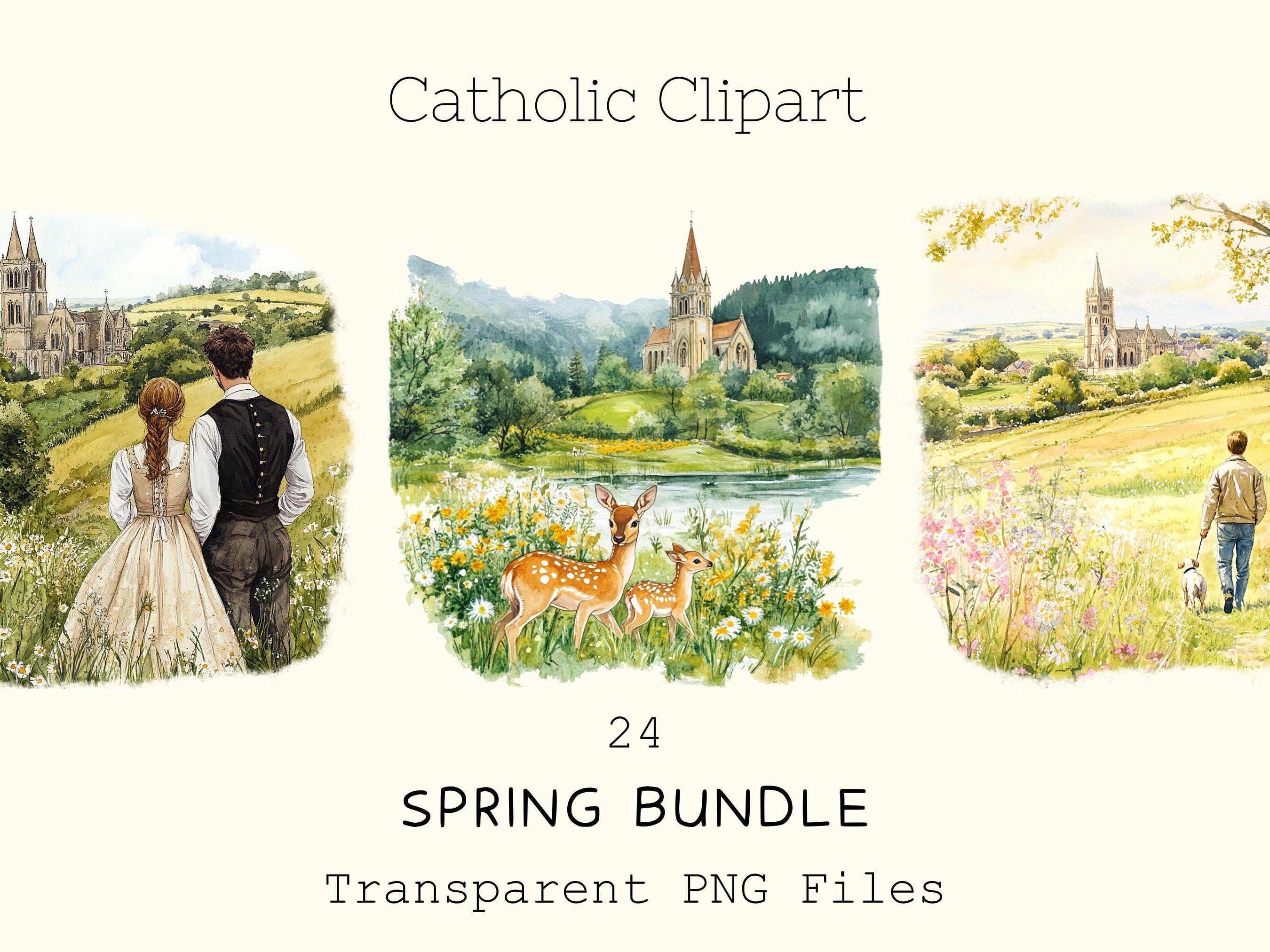Spring Catholic Spring Catholic Clipart Collection, Beautiful Transparent Religious ...