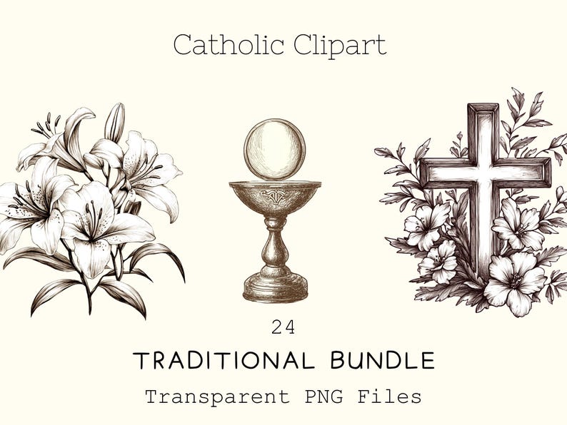 Traditional Catholic Clipart Collection, Transparent Religious Pngs ...