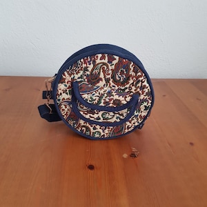 Ethnic Boho Shoulder Bag - Handmade Woven Purse for Women - Tribal Crossbody Bag - Colorful Bohemian Tote