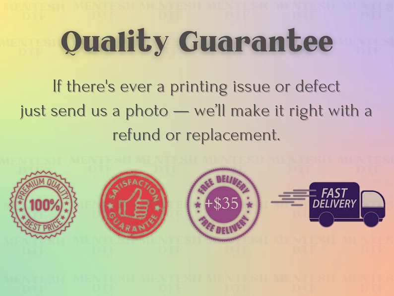 a picture of a truck with the words quality guarantee