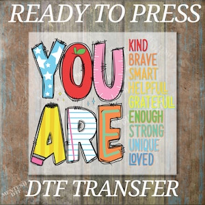 You Are Ready To Press, Teacher Life DTF Transfers, Teach DTF Print, Graphic Heat Transfer, Iron On Transfer, Back To School High Quality