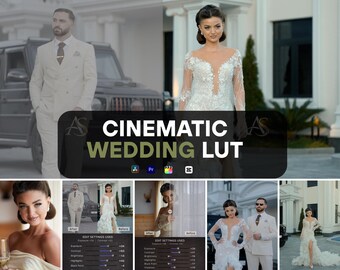 Cinematic Wedding LUT for Sony S-Log3 Footage (Digital Download)