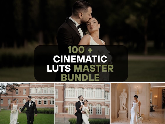 100+ Cinematic Wedding LUT Bundle S-Log3 | Cinematic Wedding Color Grading LUT | Sony Slog3 Video LUT | Instant Download