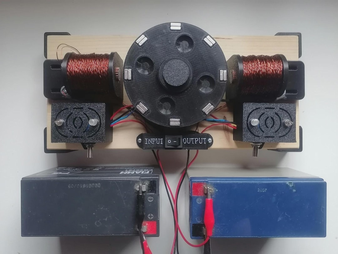 Bedini Motor,free Energy Generator, High Voltage Pulse Machine - Etsy