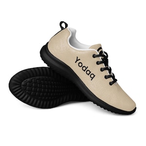 Yodaq® Beige Knit Men’s Sneakers – Urban Trainers for Gym, Walking & Everyday Streetwear