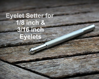 Eyelet Setter, 1/8 in Eyelet Tool, 3/16 Grommet Tool, Scrapbooking, Eyelet Tool, Craftool Setter, Small Eyelet Tool, Eyelet Installer, Scrap