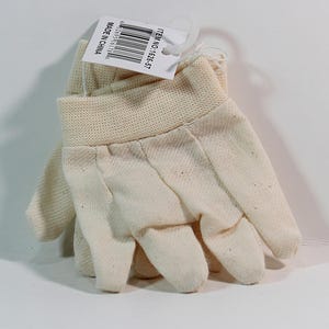 Doll Gloves, Gardening Gloves, For Dolls, Art Display Gloves, Cotton Gloves, Doll Size Gloves, Mini Garden Gloves, 3 and a Half Inches