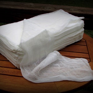 Cheese Cloth Fabric, Cheesecloth, Ghost Cloth, 1 Yard Cheesecloth, White Cheesecloth, Halloween Fabric, Gauze Bandage, Mummy Bandage, Cotton image 5