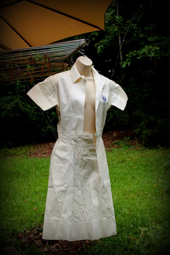 White nurses uniforms