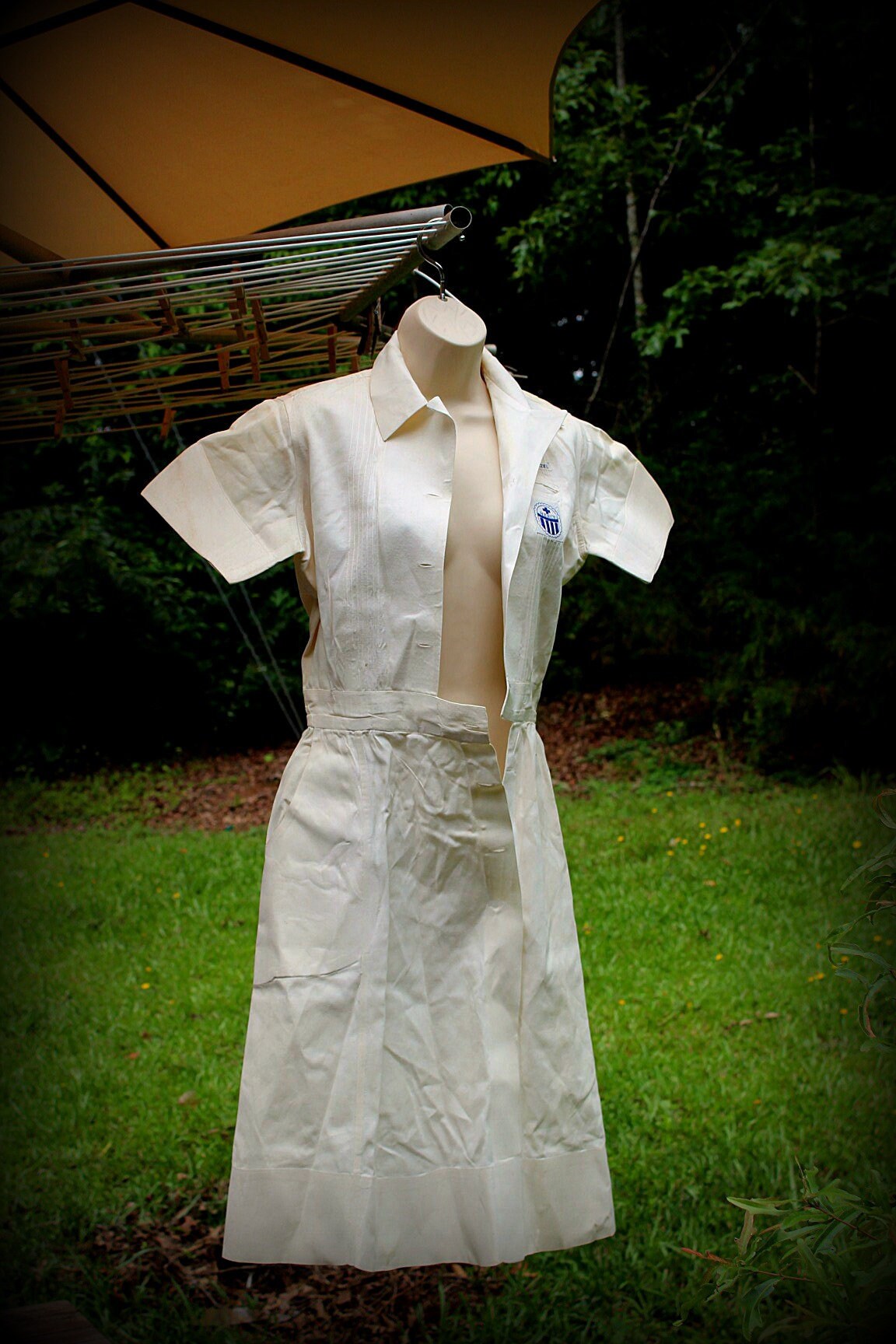 white nurses outfit