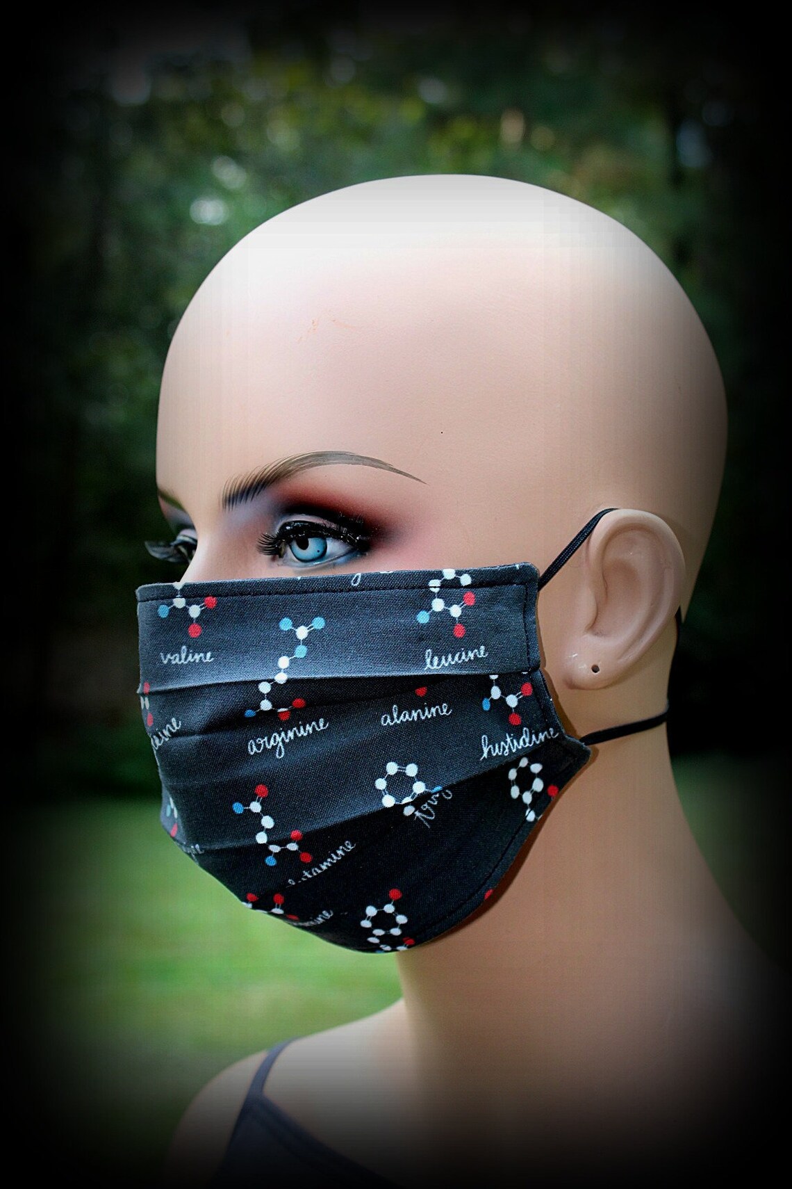 Fabric Face Mask Amino Acids Biochemistry Mask Science Etsy