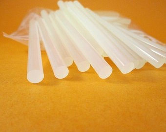 Mini Glue Sticks, 100 Sticks, 4 Inches Long, Hot Glue Sticks, Glue Sticks, Clear Glue Sticks, All Temp Glue Sticks, Lot 100 Glue Sticks, Hot