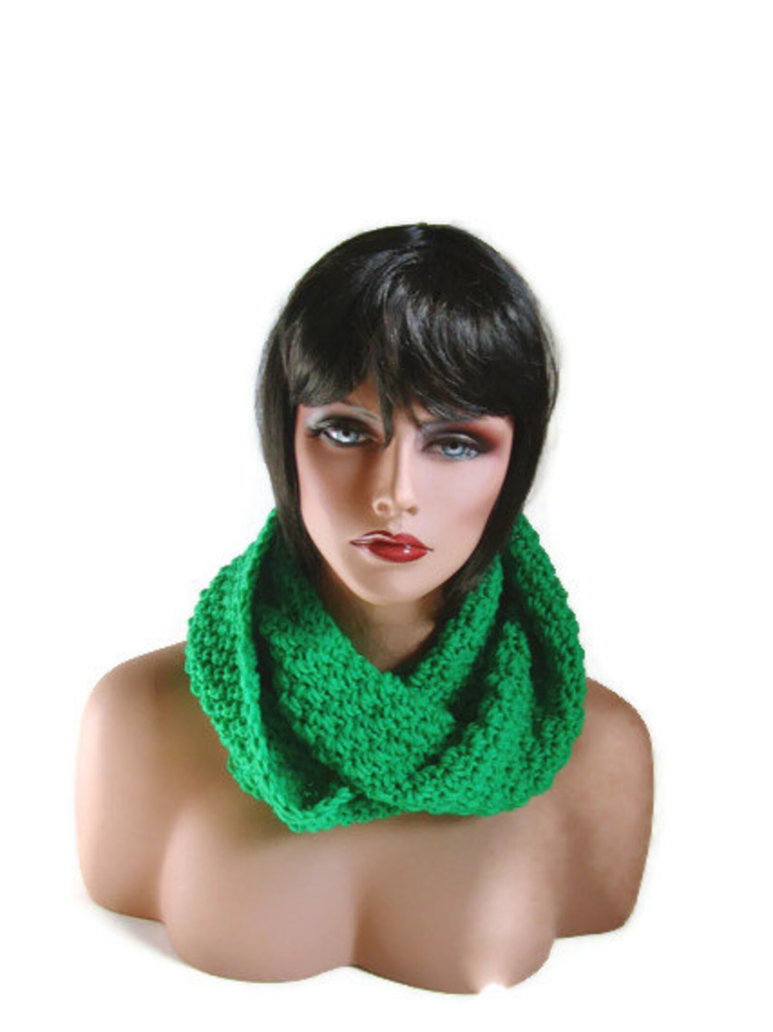 emerald green head scarf