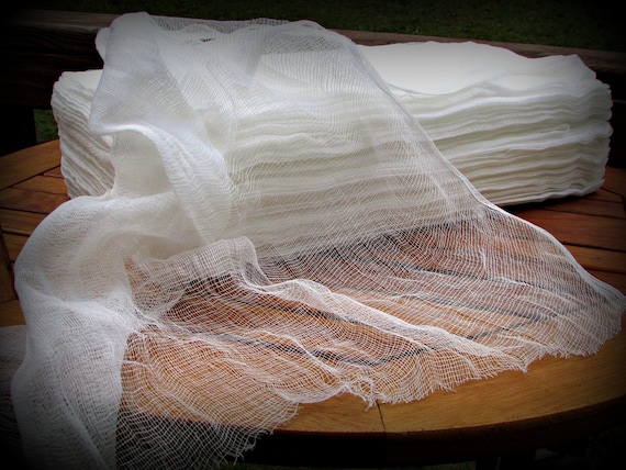 Cheese Cloth Fabric, Cheesecloth, Ghost Cloth, 1 Yard Cheesecloth, White  Cheesecloth, Halloween Fabric, Gauze Bandage, Mummy Bandage, Cotton 