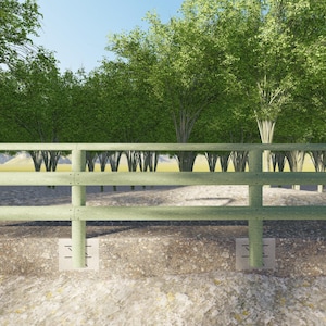 Planos de cercas modulares para jardín (DIY)/Guía paso a paso para armar una cerca de madera/Plano de cerca de jardín (DIY) – Diseño de cercas modulares de madera