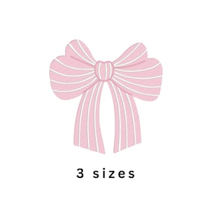 Ribbon Bow 5 Machine Embroidery File