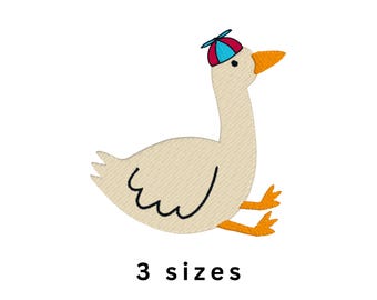 Silly Goose Machine Embroidery File