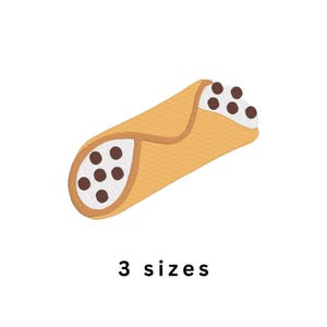 Cannoli Machine Embroidery File