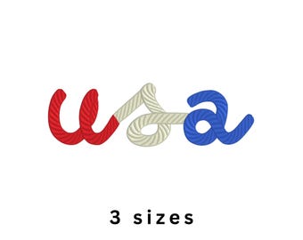 USA Sweatshirt Machine Embroidery File