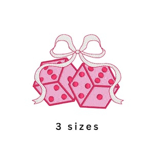 Lucky Dice Machine Embroidery File