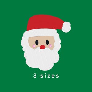 Santa Christmas Machine Embroidery File