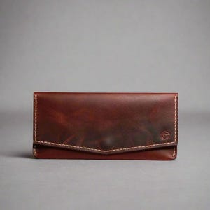 Elegante bolso de mano de piel, cartera artesanal para mujer, bolso de noche para mujer, Cartera de piel elegante para mujer – Elegancia artesanal