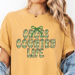 Maillot de ski de fond, t-shirt pour coureur et maman couleurs confortables, maillot de l&#39;équipe de ski de fond pour filles, cadeau de ski de fond pour athlète, haut de cross-country, t-shirt de course à pied