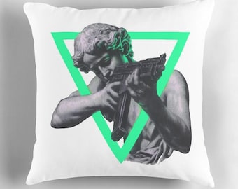 Cojín o funda de cojín con diseño original para decoración de interiores