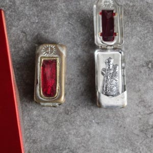 Vintage Pocket Saint – Rare Religious Medal / Travel Icon / Christian Reliquary