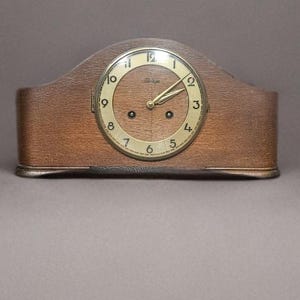 Vintage Krieninger Mantel Clock – 42cm Wide | Classic German Pendulum Clock