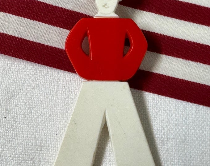 Vintage Standing Sailor Pin Brooch Celluloid Plastic,  3 1/2, Western Germany
